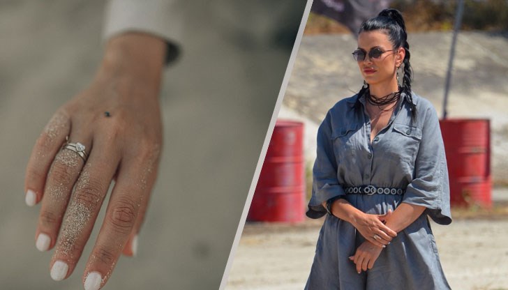 Актрисата от Русе показа снимки на венчалната си халка