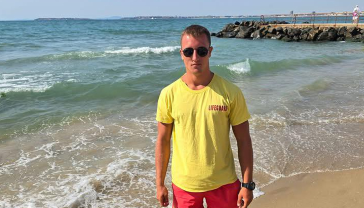 18-годишен младеж от Пазарджик спаси турист в бурното море край