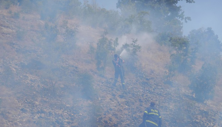 Активираха системата BG-Alert, 19 пожарникари гасят огъня между селата Градец