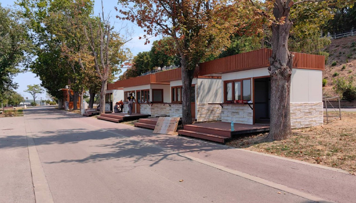 Четири павилиона за сувенири са в заключителна фаза на изгражданеПавилионите