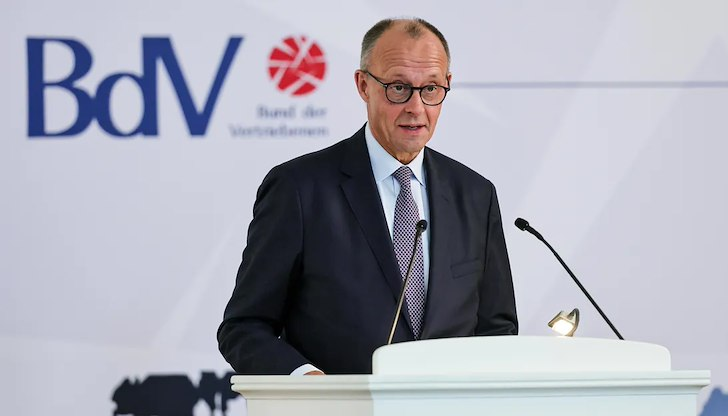 Фридрих Мерц обяви временно прекратяване на доставките, които могат да