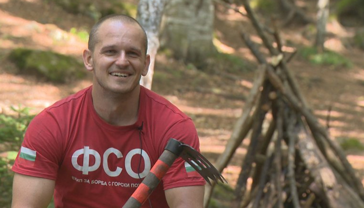 Доброволецът Станислав Минчев разказа за борбата срещу огъня в ПиринСтанислав