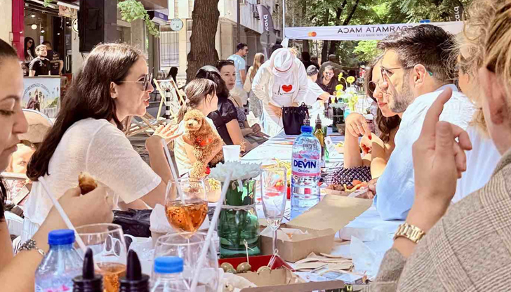 Инициативата Голямата маса ще продължи до довечера на улица Екзарх