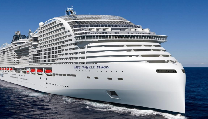 Електрическа повреда остави MSC World Europa без двигатели край остров