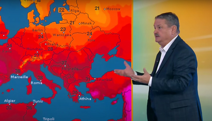 Температурите у нас ще останат високи, без да достигат екстремните