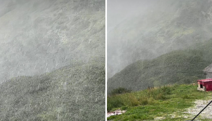 Нетипично явление засегна връх Пиетросул в Марамуреш, температурите паднаха до