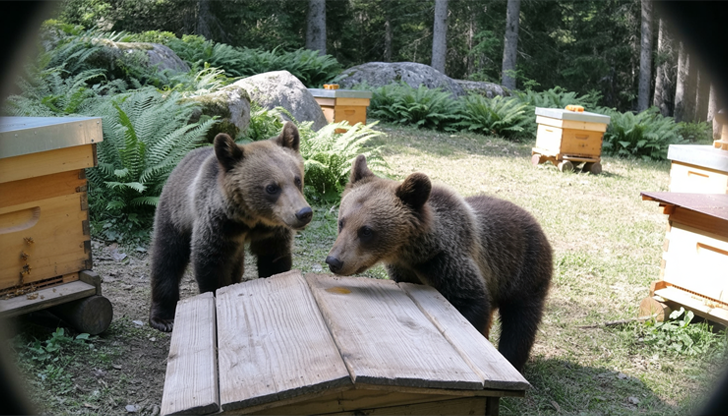 Младите животни са засечени от камери, кметството призовава за бдителност
