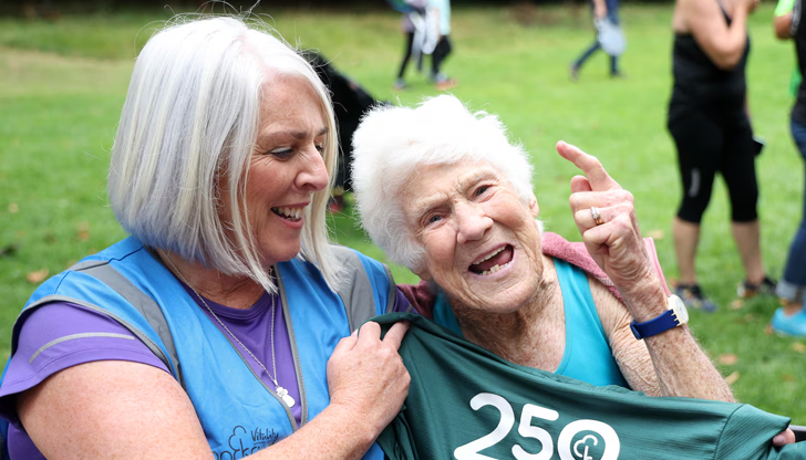 Грейс Чембърс завърши 250-ото си състезание само седмици след сърдечна