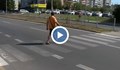 От днес глобяват пешеходци със 100 лева за използване на телефон при пресичане
