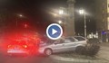 Шофьор се заби в колоните на Орлов мост в София