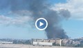 Пожар избухна в Южната промишлена зона в Бургас