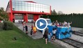 Деца от цялата страна управляваха локомотиви в завод "Експрес Сервиз" Русе