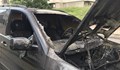 БМВ Х5 изгоря напълно на улица "Петрохан" в Русе