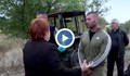 Млад фермер спаси село от пожар, но трактора му е опожарен