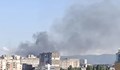 Пожар избухна между два столични квартала
