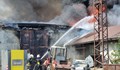 Пожар избухна под Аспаруховия мост във Варна