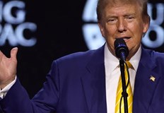 Американският президент се пошегува с техническите проблеми по време на