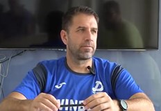 Дунав оглави класирането но треньорът остава критиченТреньорът на Дунав РусеГеорги