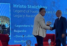 Легендата на българския футбол беше отличен на международния спортен симпозиум
