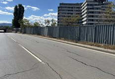 Екипи обезопасиха участъка между кварталите Люлин и Обеля Булевард Панчо Владигеров