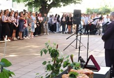 Тодор Йорданов Тук се градят традиции и бъдещеВ Професионалната гимназия