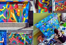 Художничката Ема Йорданова преобрази градската среда с проекта Нова енергия Сивите