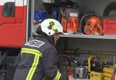 Инцидентът е станал снощи в блок Родина наложило се е