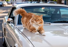 Седемчасова спасителна операция освободи малкото животно в КалифорнияБездомно котенце се