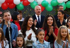 Премиерът откри новата учебна година в столичното 83 то ОУ Елин
