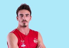 Адриатик Бериша е последното ново попълнение в русенския тимВолейболният клуб