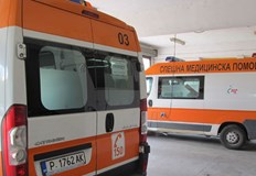 Пешеходката получи охлузна рана на брадата при движение на заден