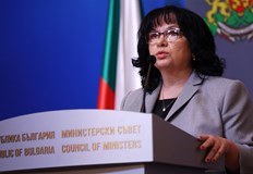 Финансовият министър Теменужка Петкова заяви че темата не е на
