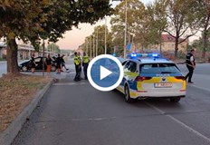 36 годишният мъж е откаран в болница с комоцио и множество