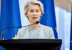 Председателката на ЕК потвърди подкрепата за Украйна и засилване на
