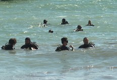 Екоакцията на Приятели на Морето извади множество отпадъци въпреки бурното