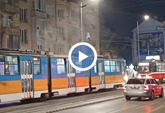 Транспортното средство загуби ход и бе изтегленоТрамвай аварира късно тази