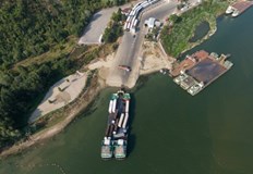 Движението на всички останали ГКПП с Румъния остава нормалноФериботната платформа