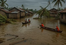 Бурята вече се насочва към Виетнам след като предизвика мащабни