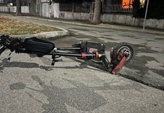 И двамата водачи са напуснали местопроизшествиетоИнцидент между електрическо превозно средство