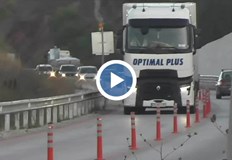 Мярката е взета след множество катастрофи в местността КопяновецРазделителни колчета