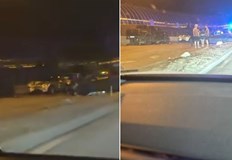 Шофьорът на пикапа е карал в насрещното нанесени са големи