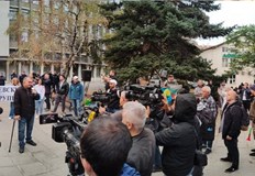 Георги Георгиев обяви четири основни искания на демонстрантитеДесетки представители на