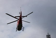 За първи път в Ямболска област използваха медицински хеликоптер за