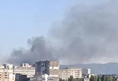Огнена стихия обхвана сметище между Младост и Горубляне в СофияПожар