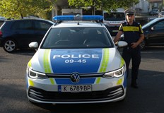 Над час продължили провокациите към полицая от страна на нарушителя