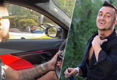 На попфолк изпълнителя е съставен акт след среща с пътните