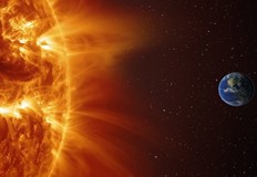 Комуникациите сателитите и електропреносните мрежи са изложени на рискСлънцето показва