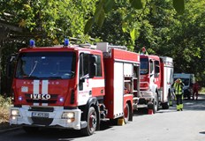 Огънят в местността Касева чешма се е разпространил в три