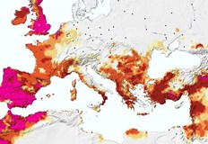 В над 80 от континента температурите са с 2 3°C над