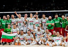 Волейболните лъвове победиха Чехия с 3 1 геймаБългарският национален отбор по